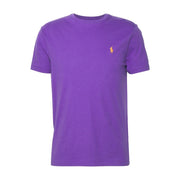 Ralph Lauren Logo Purple Classic T-Shirt
