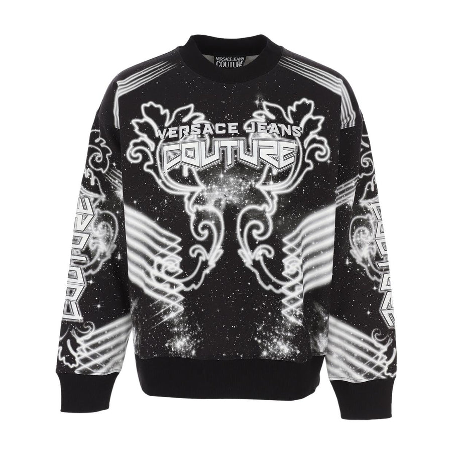 Versace Jeans Couture Galaxy Graphic Logo Sweatshirt