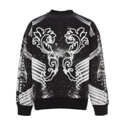 Versace Jeans Couture Galaxy Graphic Logo Sweatshirt