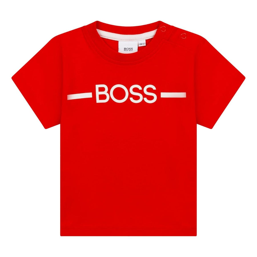 Boss Baby Red Logo Short Sleeve T-Shirt