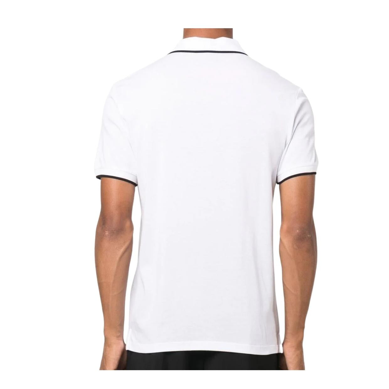 Emporio Armani 3D Effect Eagle Logo Polo Shirt