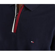 Tommy Hilfiger Half Zip Regular Fit Polo Shirt