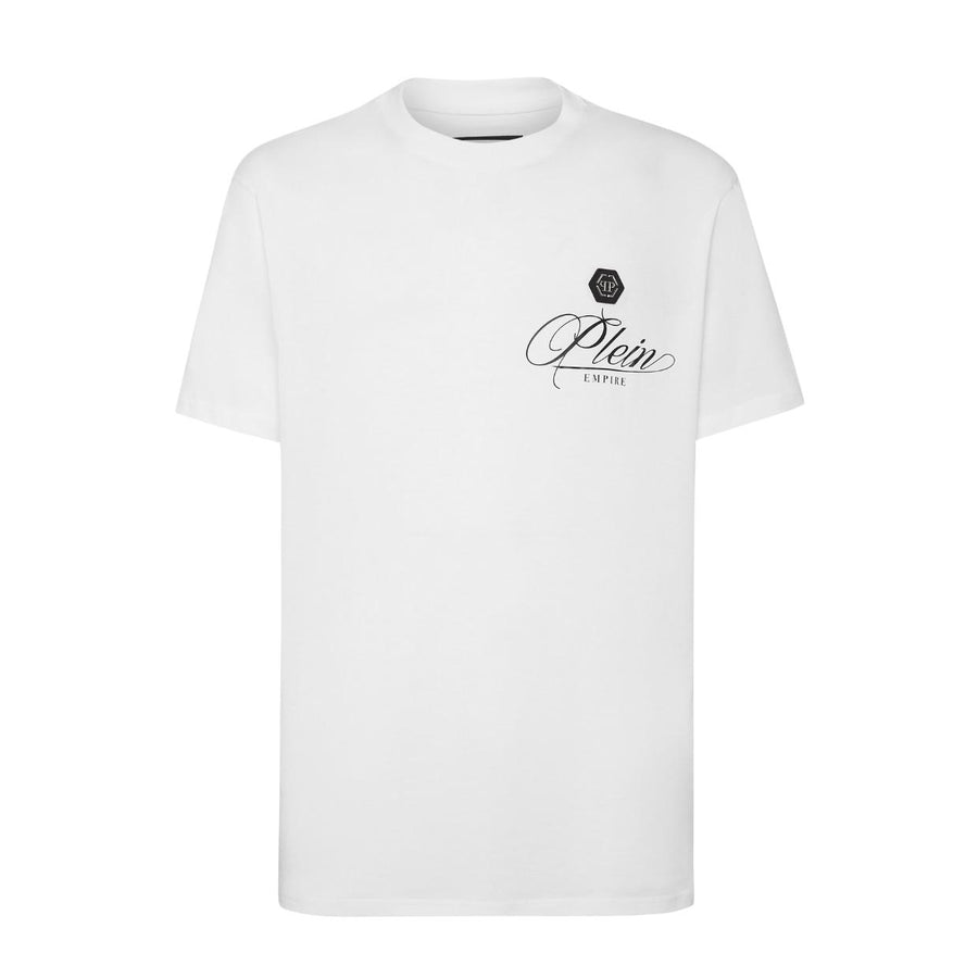 Philipp Plein White SS Plein Empire Logo T-Shirt