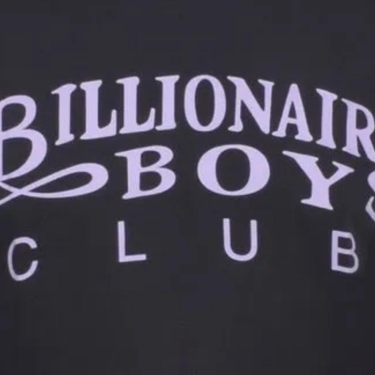 Billionaire Boys Club Gentleman Logo Navy T-Shirt