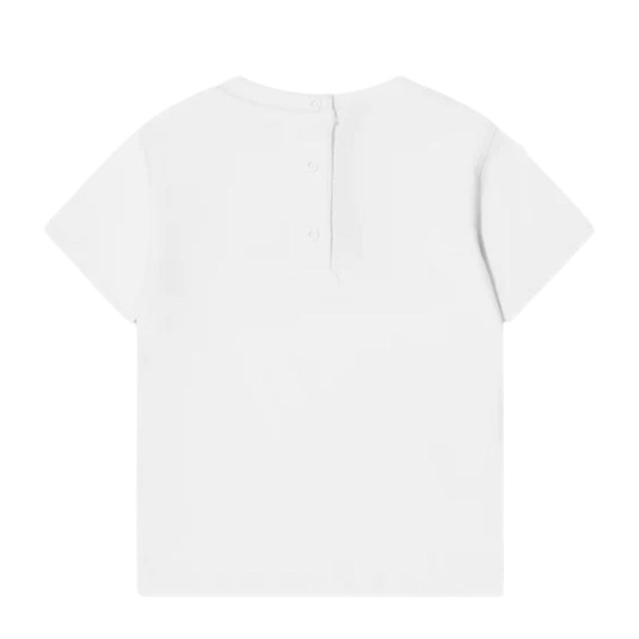 Balmain Baby Printed Logo White T-Shirt