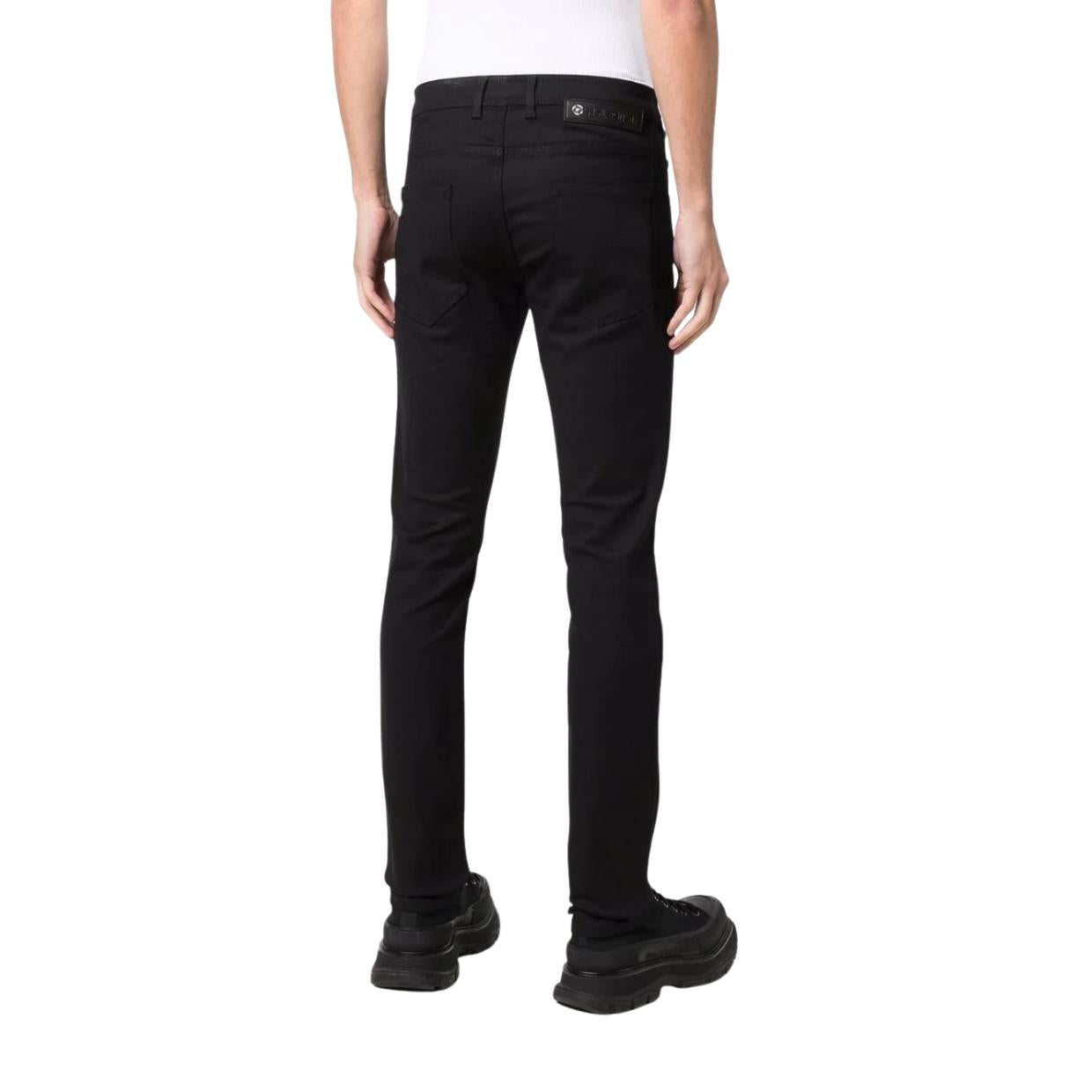 Neil Barrett Super Skinny Black Denim Jeans – Retro Designer Wear