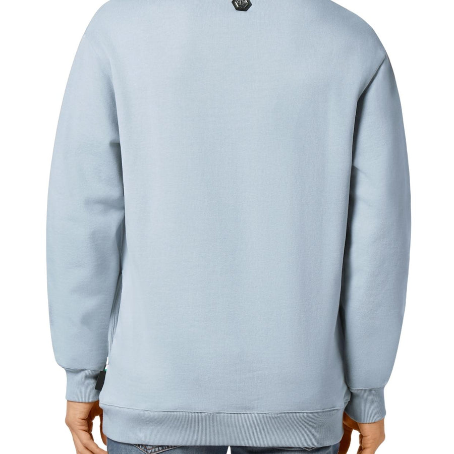 Philipp Plein Blue Signature Sweatshirt