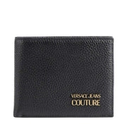 Versace Jeans Couture Black Logo Coin Billford Wallet