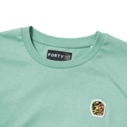 Forty Ben Camo logo Badge Green T-Shirt