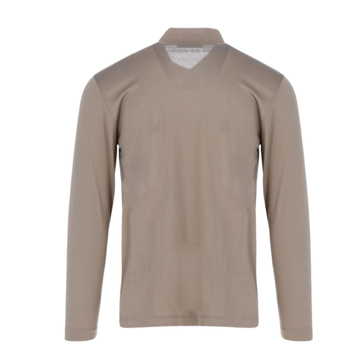 Emporio Armani Long Sleeve Lightweight Polo Shirt
