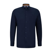 BOSS Magneton Slim Fit Blue Shirt