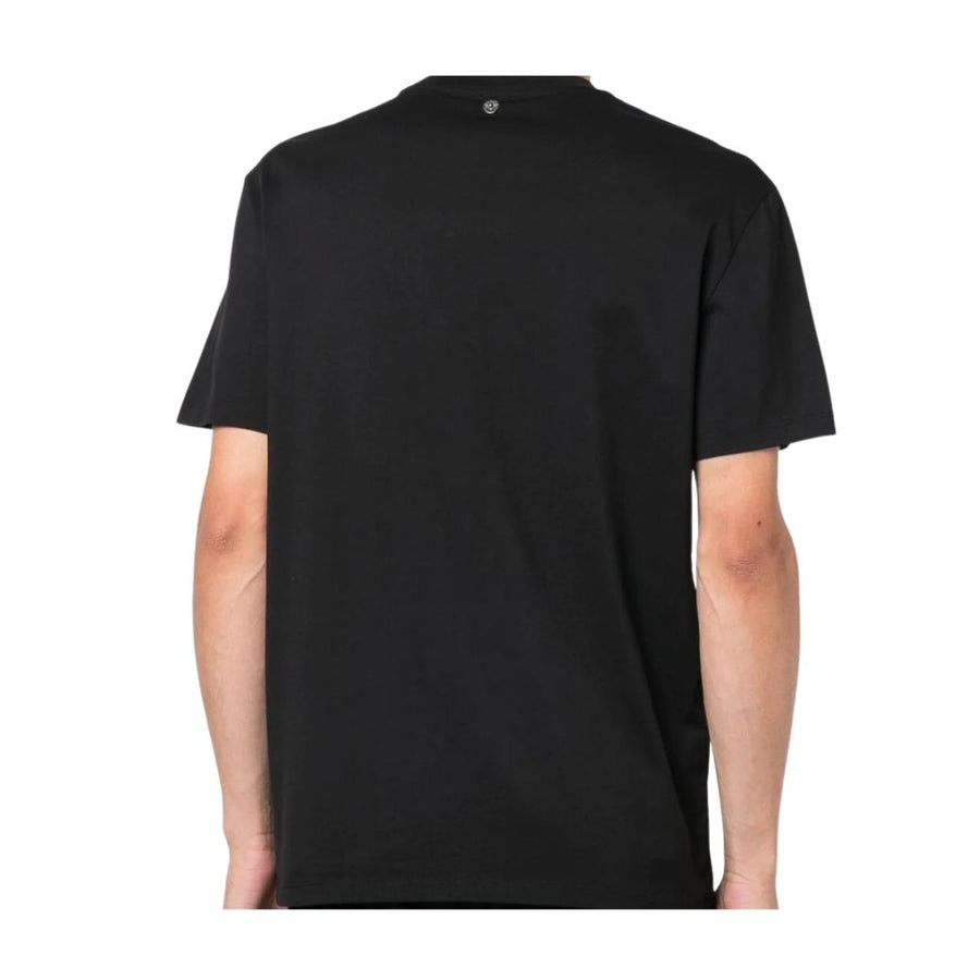 Neil Barrett Horizontal Bolt Printed Black T-Shirt
