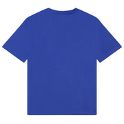 BOSS Kids Large Logo Royal Blue T-Shirt
