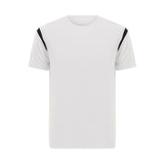 Neil Barrett White T-Shirt With Black Contrast