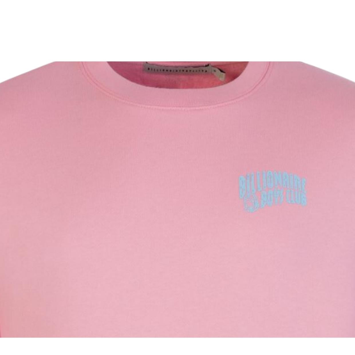 Billionaire Boys Club Small Arch Logo Pink Sweatshirt