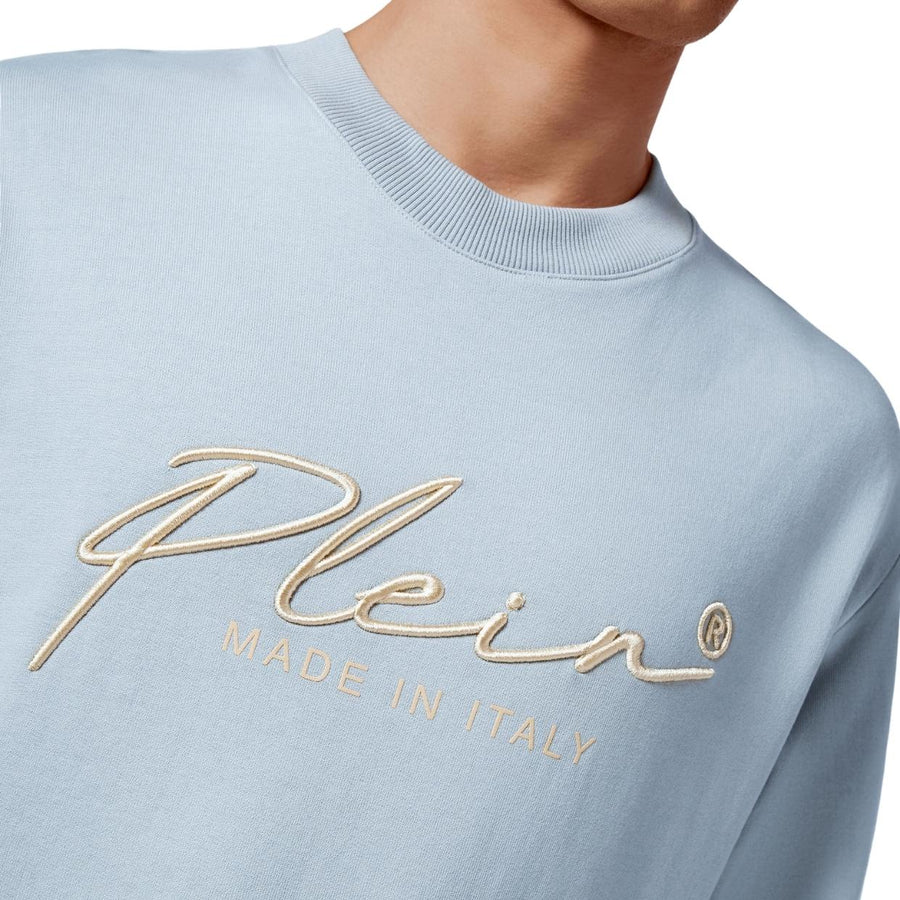 Philipp Plein Blue Signature Sweatshirt