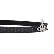 Vivienne Westwood Silver Orb Line Reversible Belt