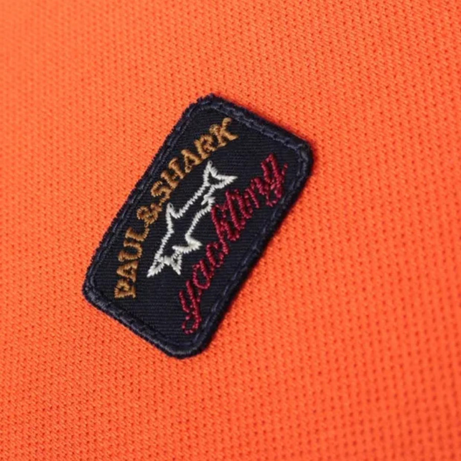 Paul & Shark Logo Badge Polo Shirt