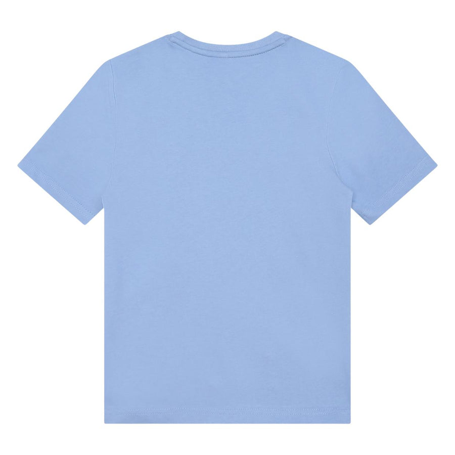 BOSS Kids Large Logo Sky Blue T-Shirt