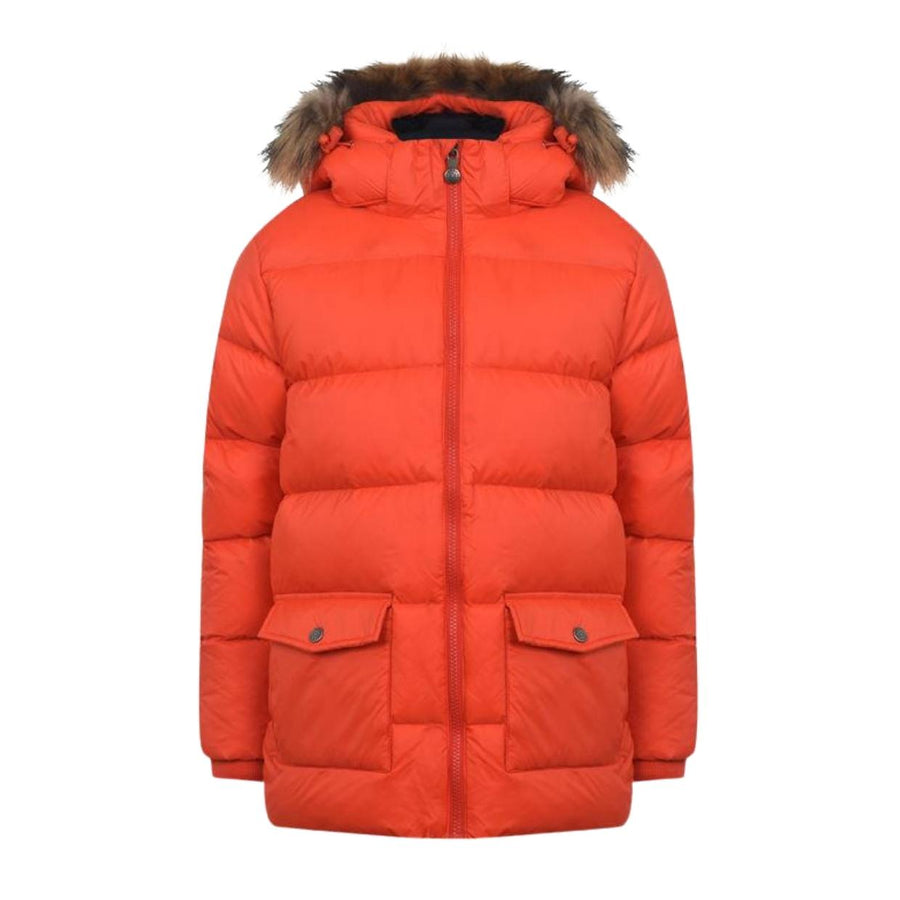 Pyrenex Kids Fur Orange Jacket