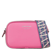 Emporio Armani Logo Pink Camera Crossbody Bag