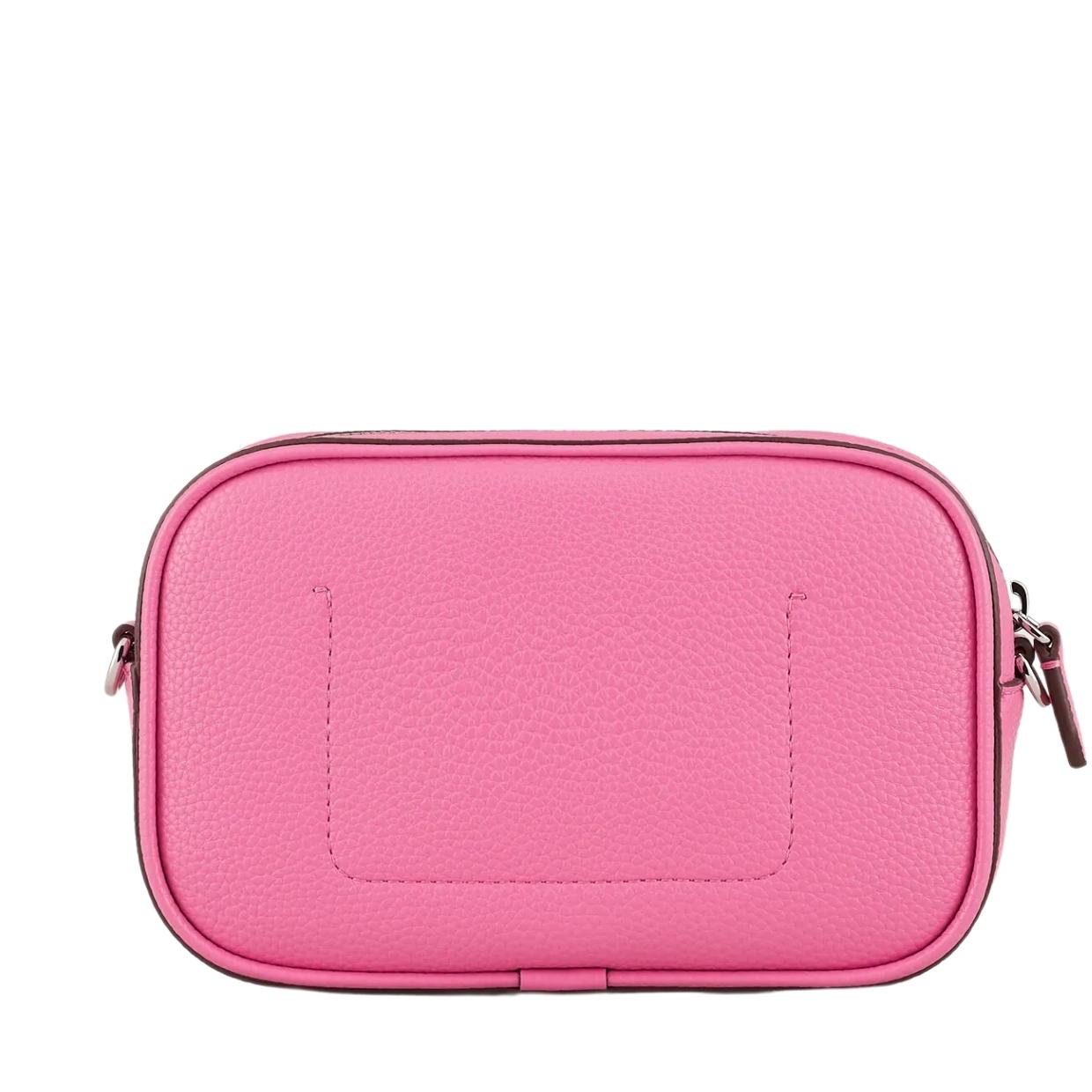 Emporio Armani Logo Pink Camera Crossbody Bag