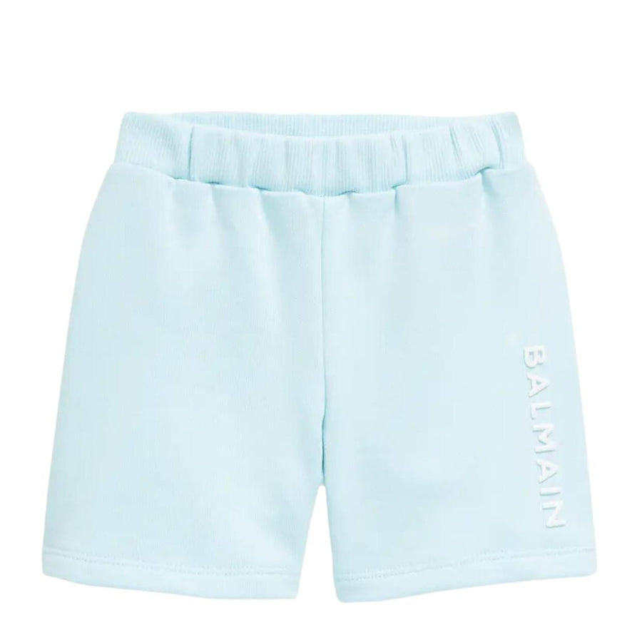 Balmain Baby Sky Blue Sweat Shorts