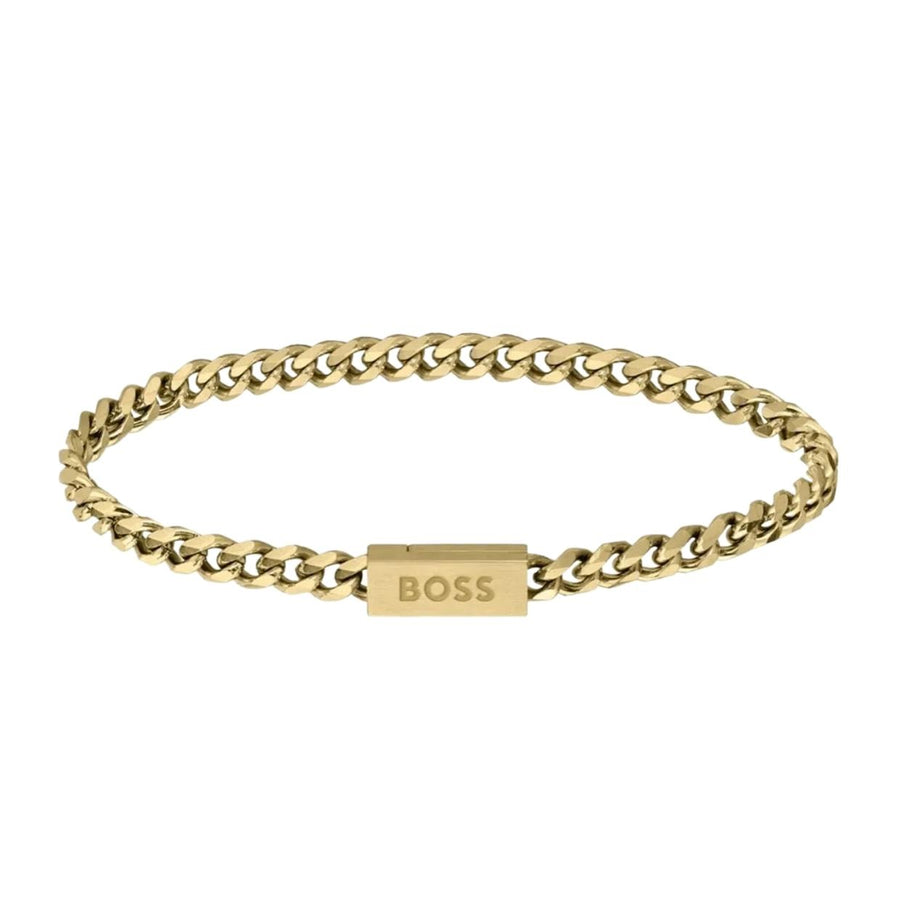 BOSS Gold Chain Bracelet