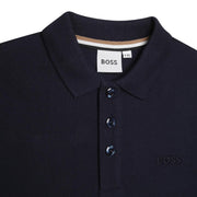 BOSS Kids Navy Long Sleeve Polo Shirt