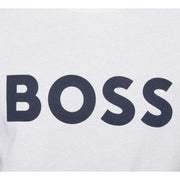 BOSS Logo Thinking White T-Shirt