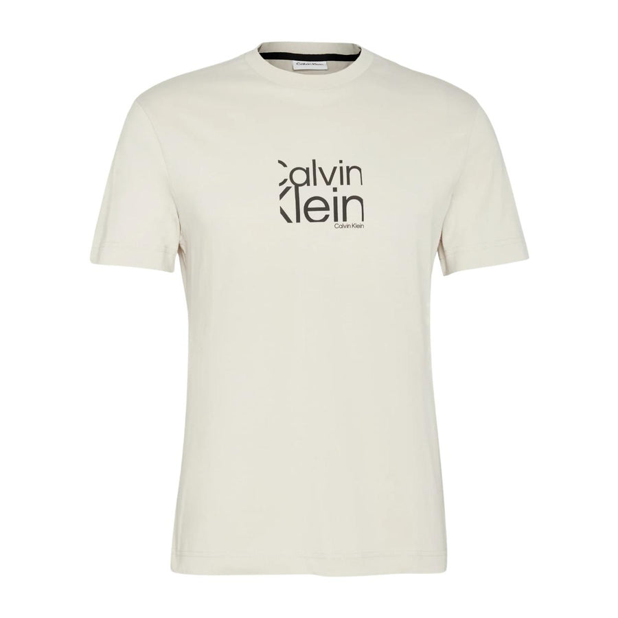 Calvin Klein Matte Front Stony Beige T-Shirt