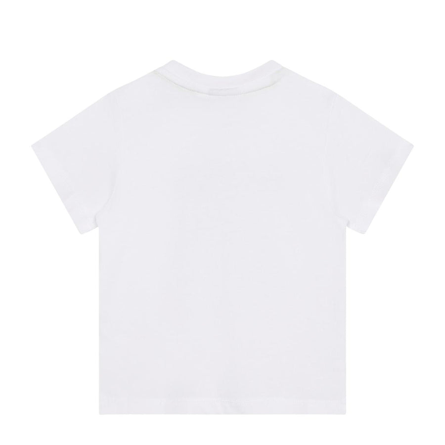 BOSS Baby Gradient Logo White T-Shirt