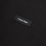 Calvin Klein Logo Black Half Zip Sweatshirt