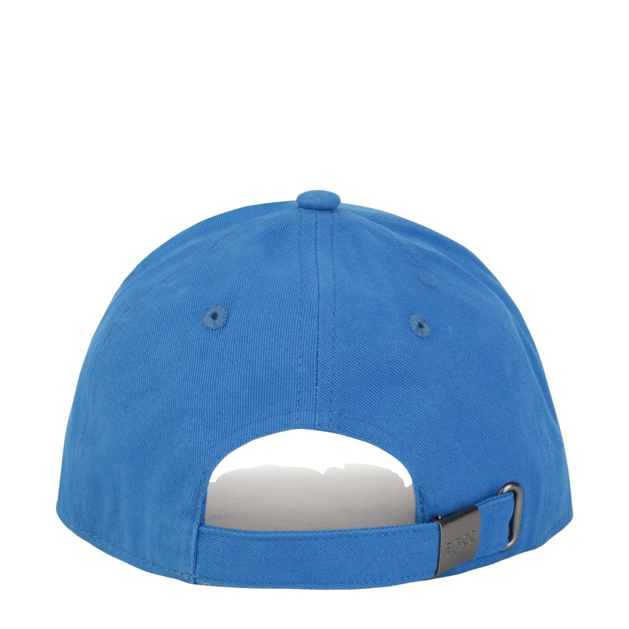 BOSS Kids Blue Logo Twill Cap