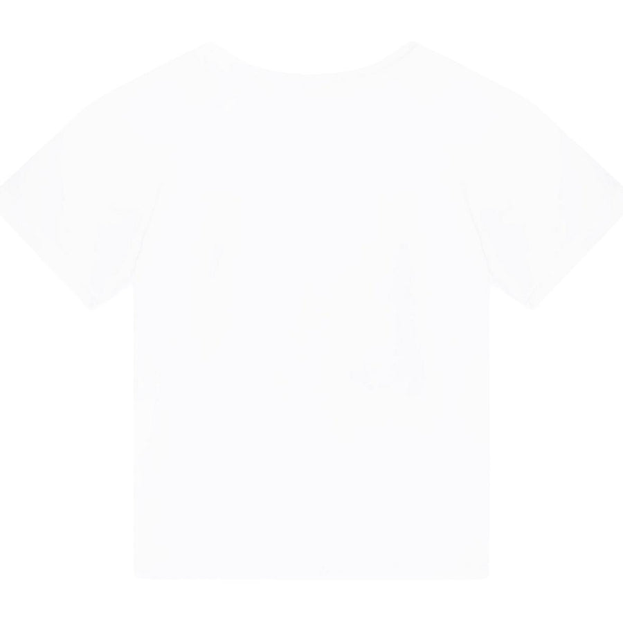 Billieblush Printed Dog White T-Shirt