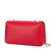 Love Moschino Red Woven Shoulder Bag