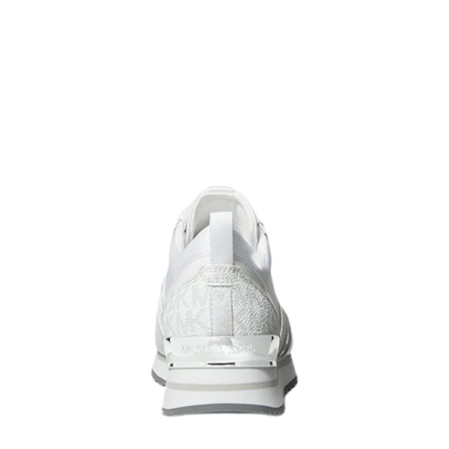 Michael Kors White Dash Logo Trainers