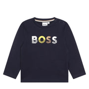 BOSS Baby Long Sleeve Logo T-Shirt