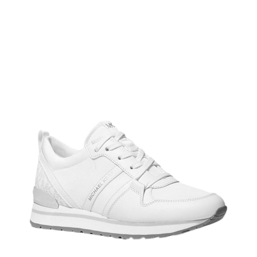 Michael Kors White Dash Logo Trainers