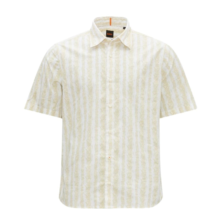 BOSS Printed Poplin Shirt