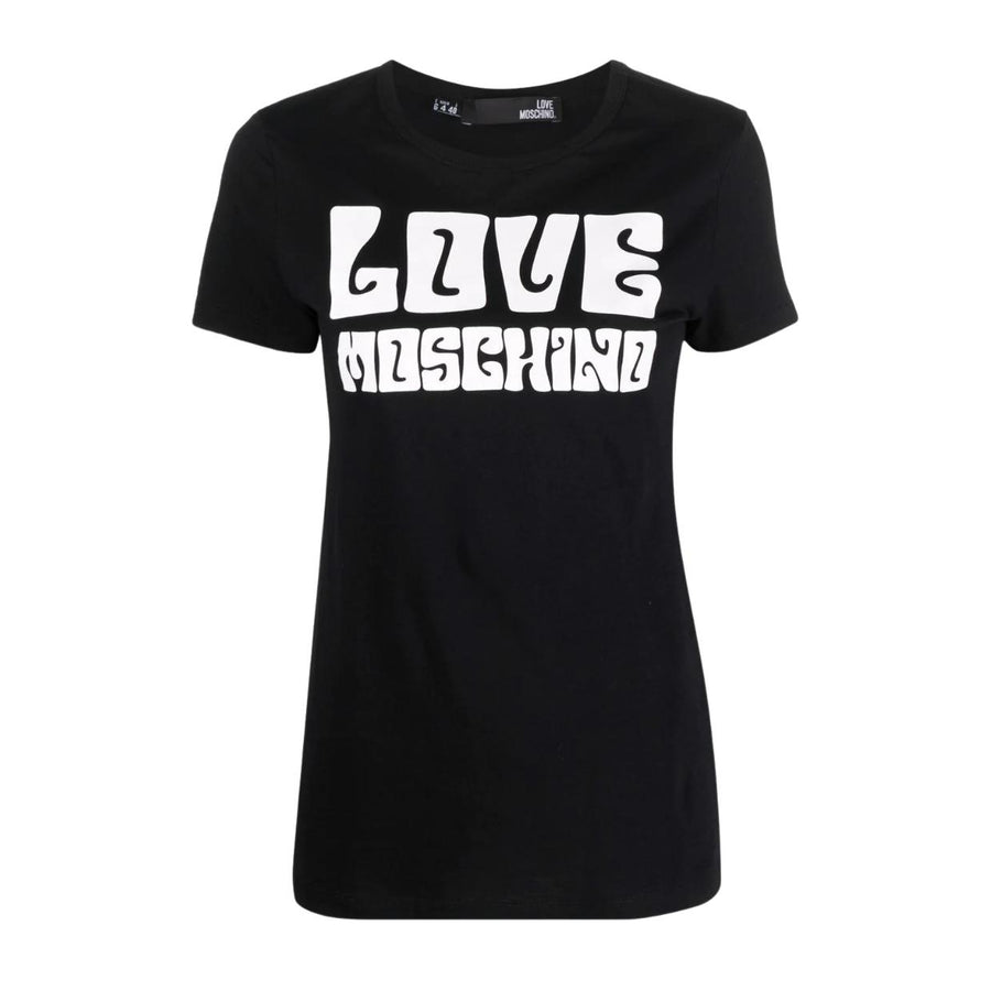 Love Moschino Black Bold Logo T-Shirt