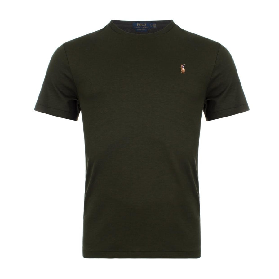 Ralph Lauren Khaki Classic Slim Fit T-Shirt