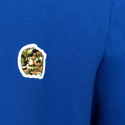 Forty Royal Blue Parker Logo Badge Sweatshirt