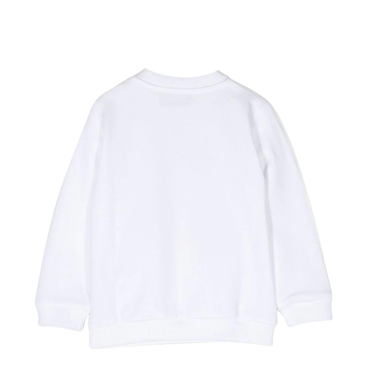 Moschino Baby Teddy Ice Cream White Sweatshirt