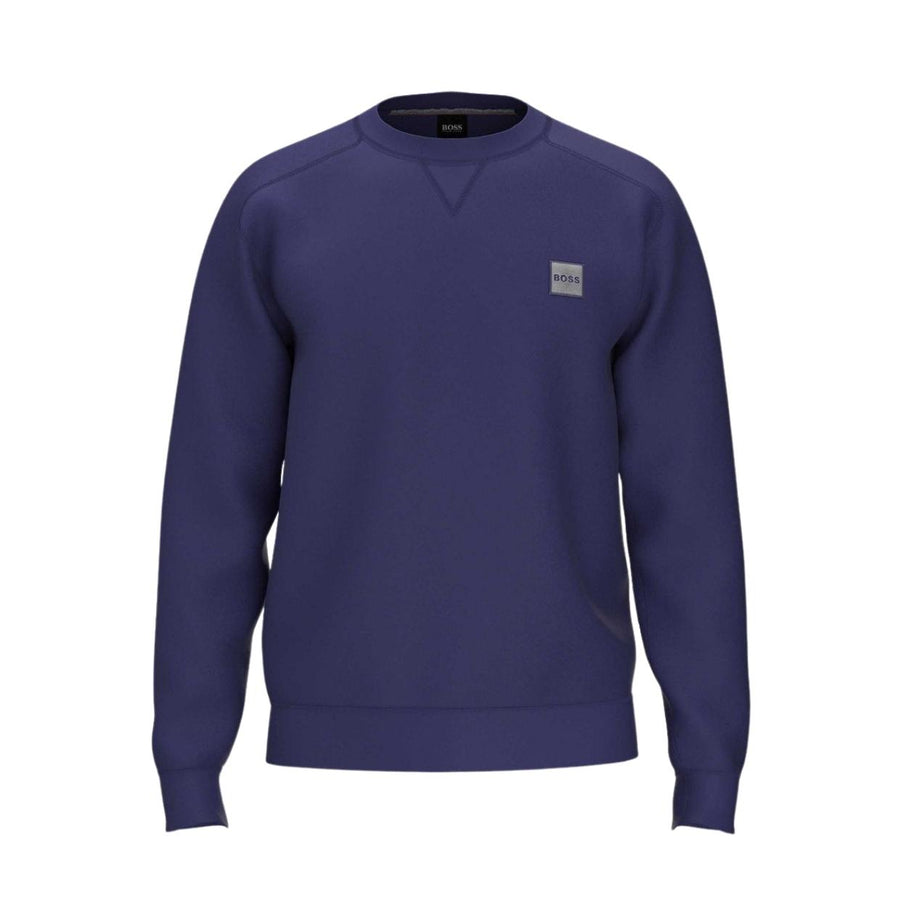 BOSS Purple Westart Logo Sweatshirt