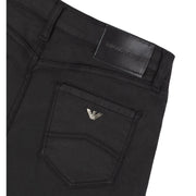 Emporio Armani J20 Skinny Fit Black Denim Jeans