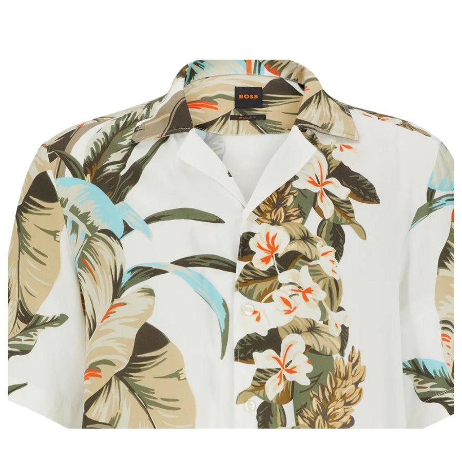BOSS Rayer Regular Fit Floral Shirt