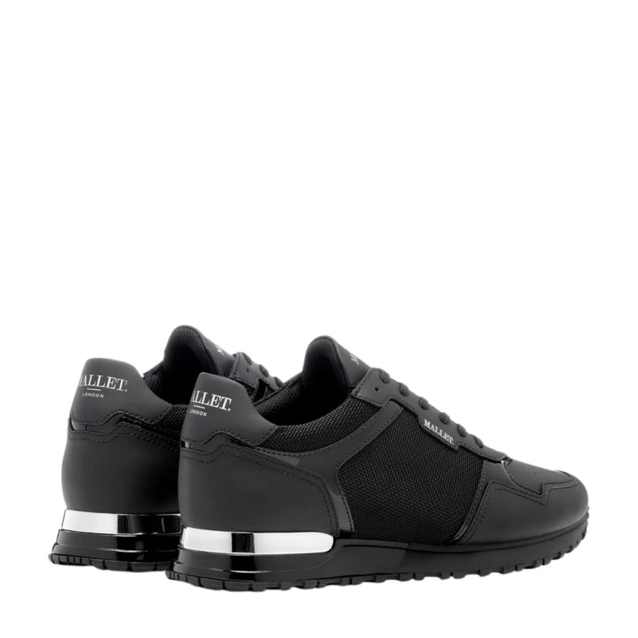 Mallet Lowman Patent Midnight Trainers