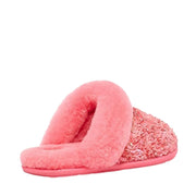 UGG Pink Scuffette II Chunky Sequin Slippers