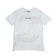 Neil Barrett Kids White Print Logo T-Shirt